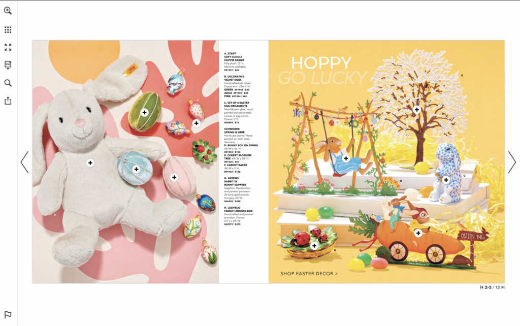 Hop into Spring with 4 Easter-Themed Digital Catalog Examples 4 GumpsEasterCatalogue Publitas