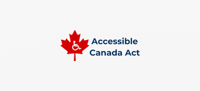 Zugänglichkeit 2 Logo des Accessible Canada Act