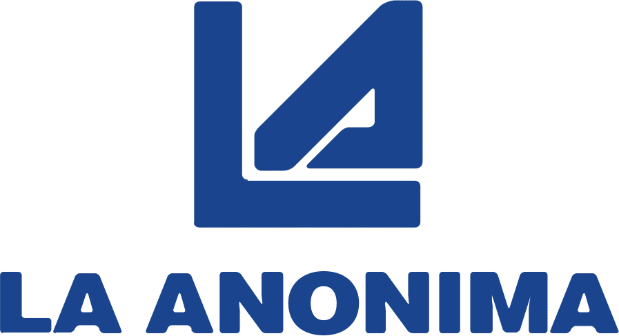 Customer Testimonials 13 La Anonima logo with graphical element