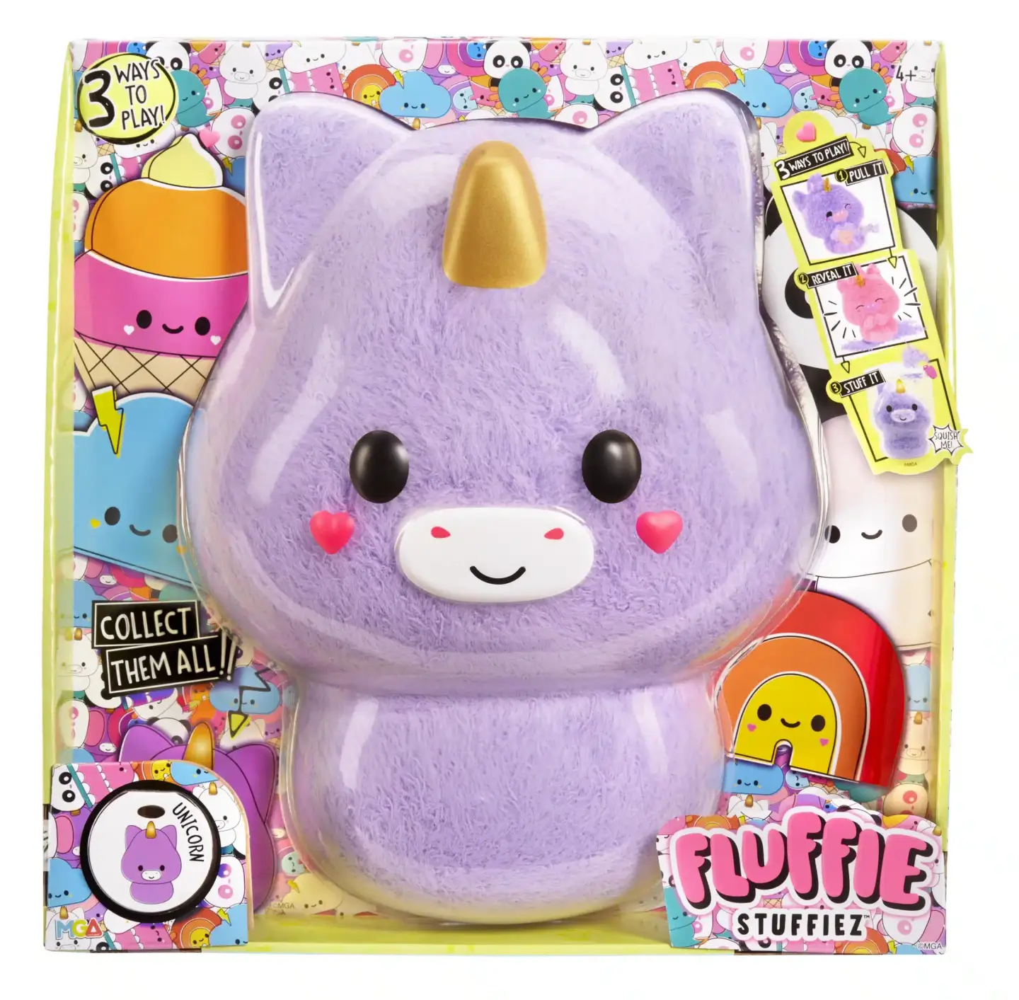 From Mr. Potato Head to the LOL Doll: Explore Top Christmas Toys from 1950 to 2023 7 fluffiez stuffiez unicorn toy