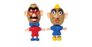 From Mr. Potato Head to the LOL Doll: Explore Top Christmas Toys from 1950 to 2023 16 mr and mrs potato head real potatoes with accesories