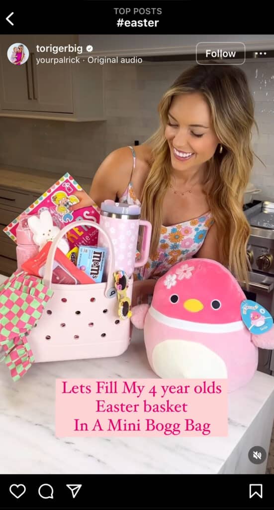 Easter-Holiday Retail Campaign Ideas 1 easter instagram easter basket example Publitas