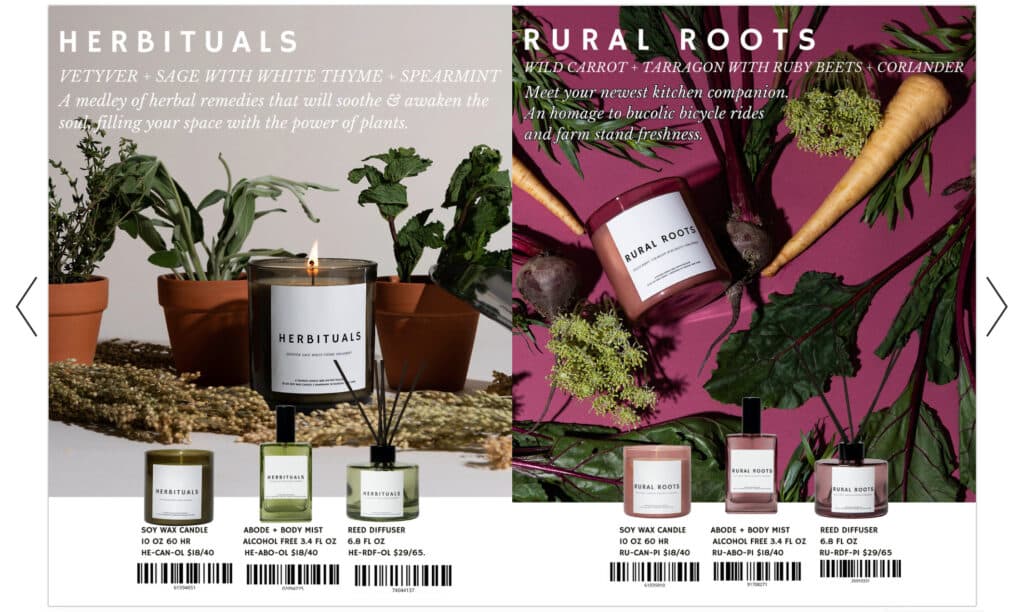 How to Create a Digital Lookbook Online Using Publitas 2 poured candle ny lookbook Publitas