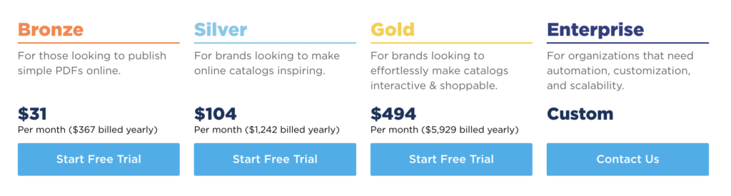 How to Create a Digital Lookbook Online Using Publitas 3 publitas pricing Publitas