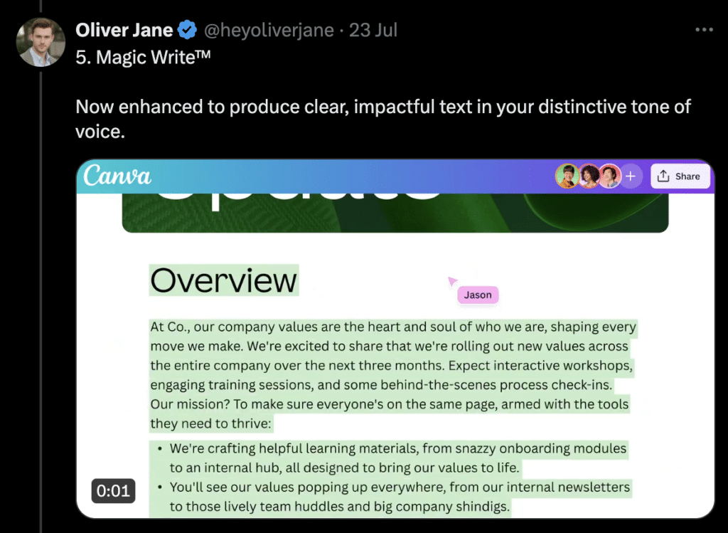 Canva Create Features: 10 Game-Changers you need to know 5 05 canva produce clear text Publitas
