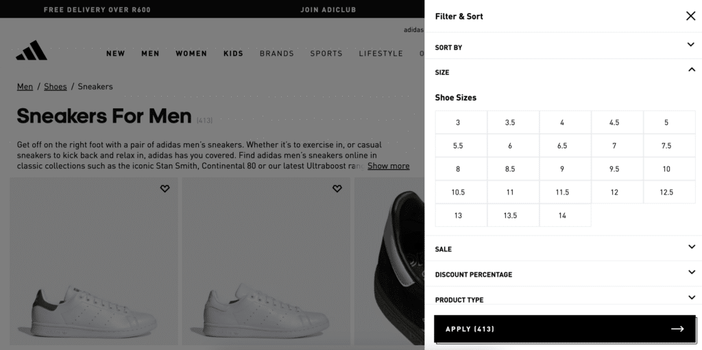 Customer Journey: How to Engage, Delight, and Convert Audiences 2 addidas website filters Publitas