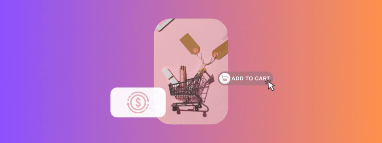 A shopping cart with a dollar sign and an add to cart button